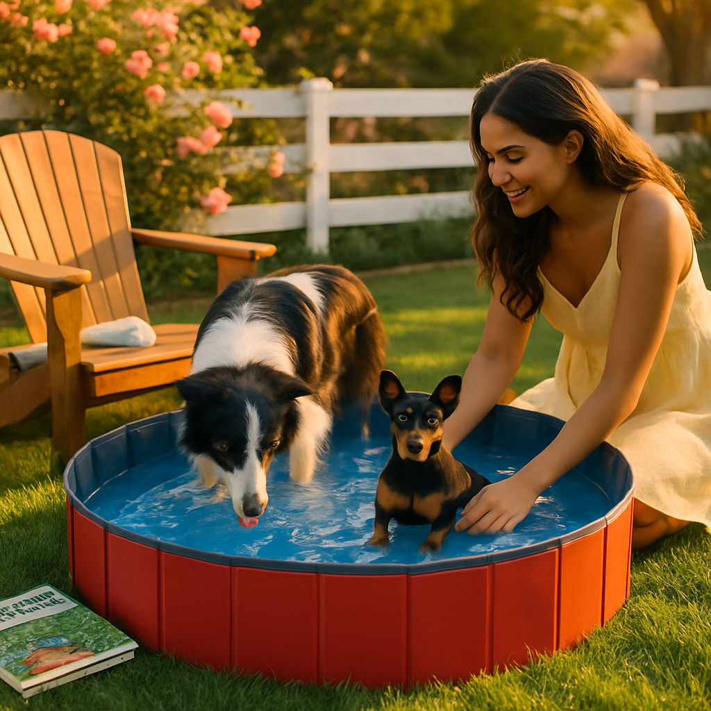 Foldable Pet Swimming Pool PVC Kiddie Baby Dog Swim Pool Bathing Tub Playmat Kids Pools