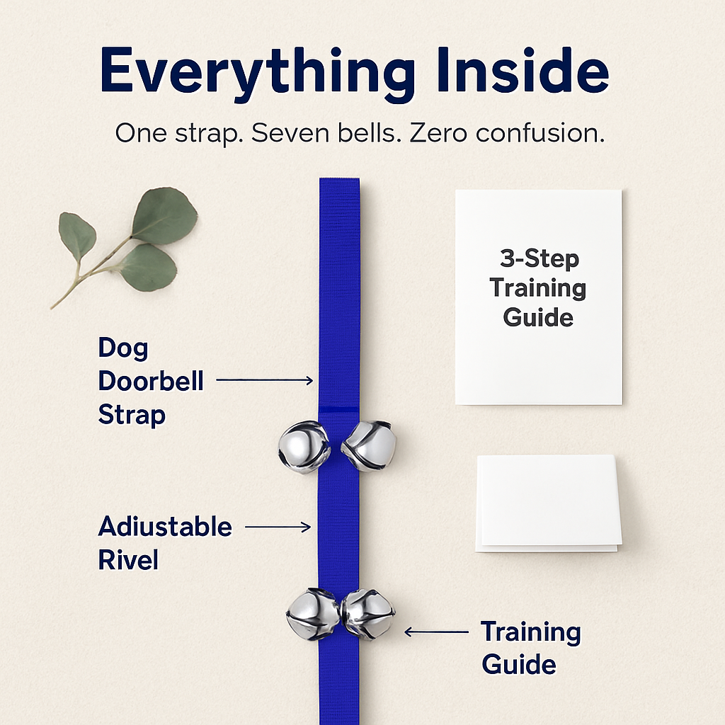 Dog Doorbells for Potty Training — Adjustable Bells