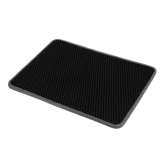 Cat Litter Mat EVA Honeycomb Double Layer Rug Pad | Purrfect Pet Kingdom