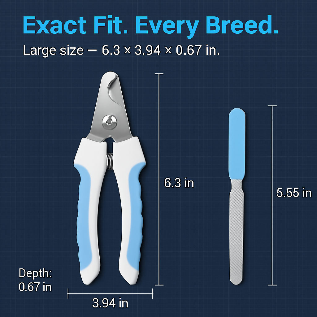 Dog Nail Clippers for Pets - Easy Grooming Tool | Purrfect Pet Kingdom