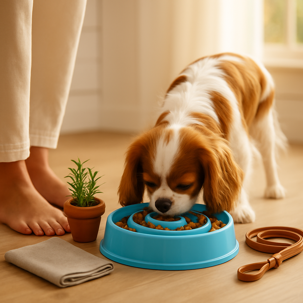 Slow Feeder Healthy Dog Bowl Puzzle Maze for Dogs - Majestic Pet Kingdom