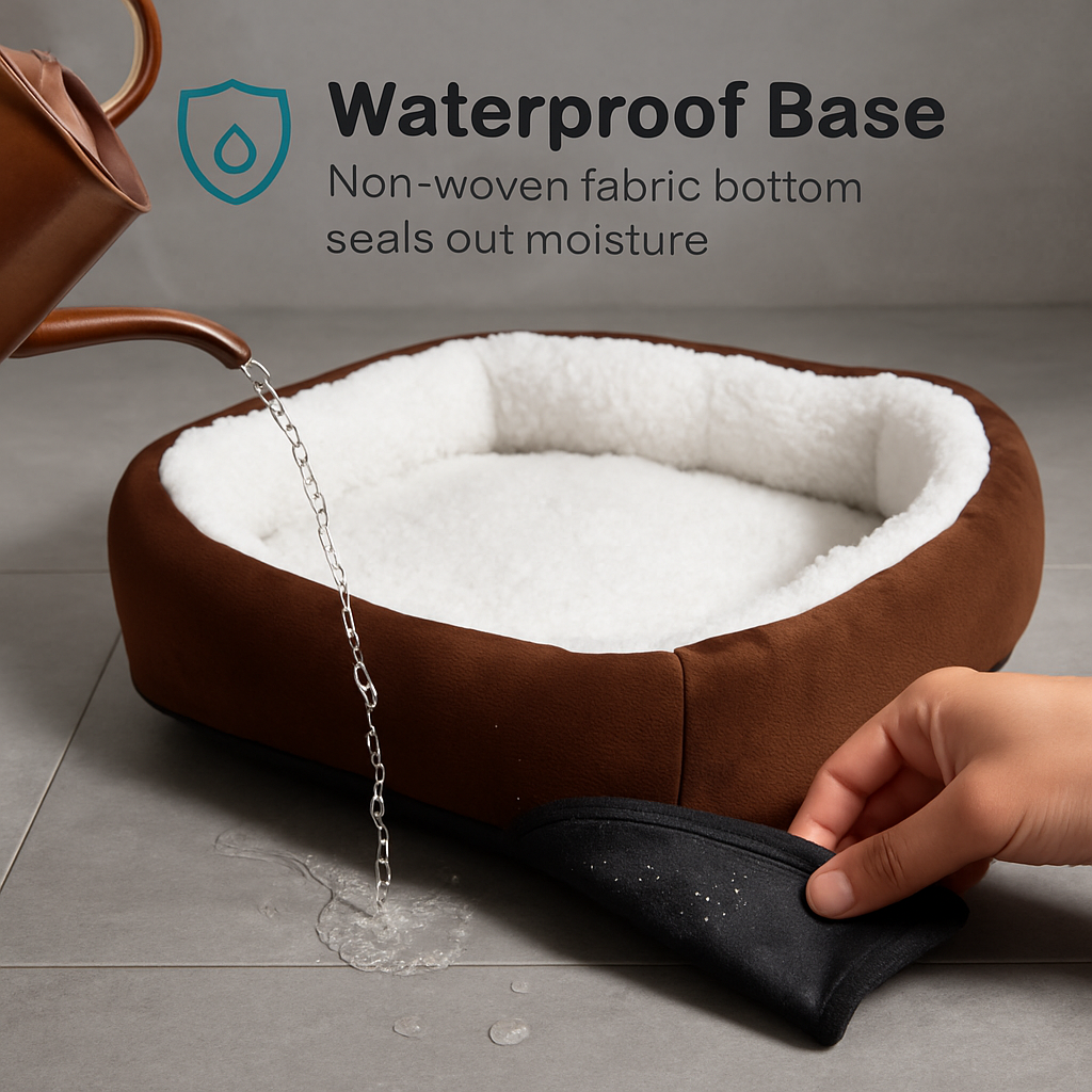 Pet Dog Bed: Soft Fleece Nest for Small Dogs | Purrfect Pet Kingdom