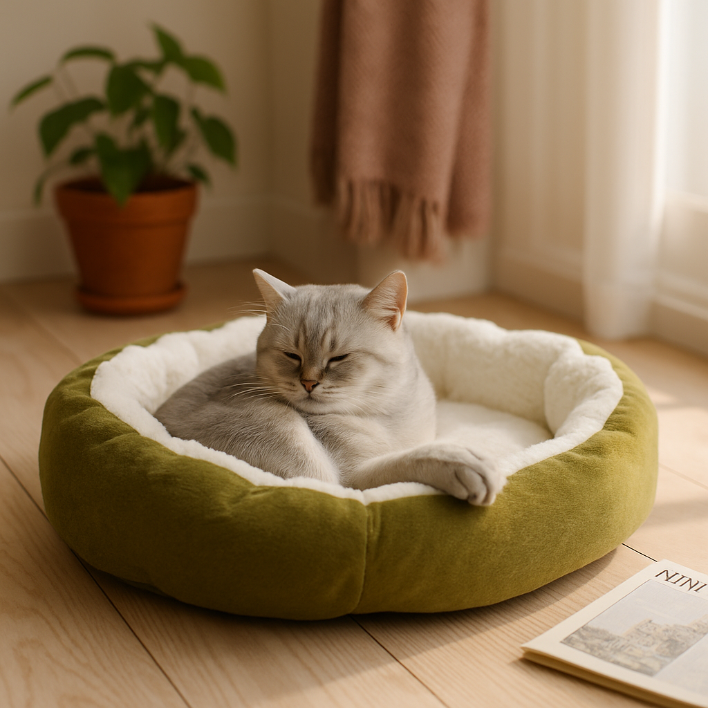 Pet Dog Bed: Soft Fleece Nest for Small Dogs | Purrfect Pet Kingdom