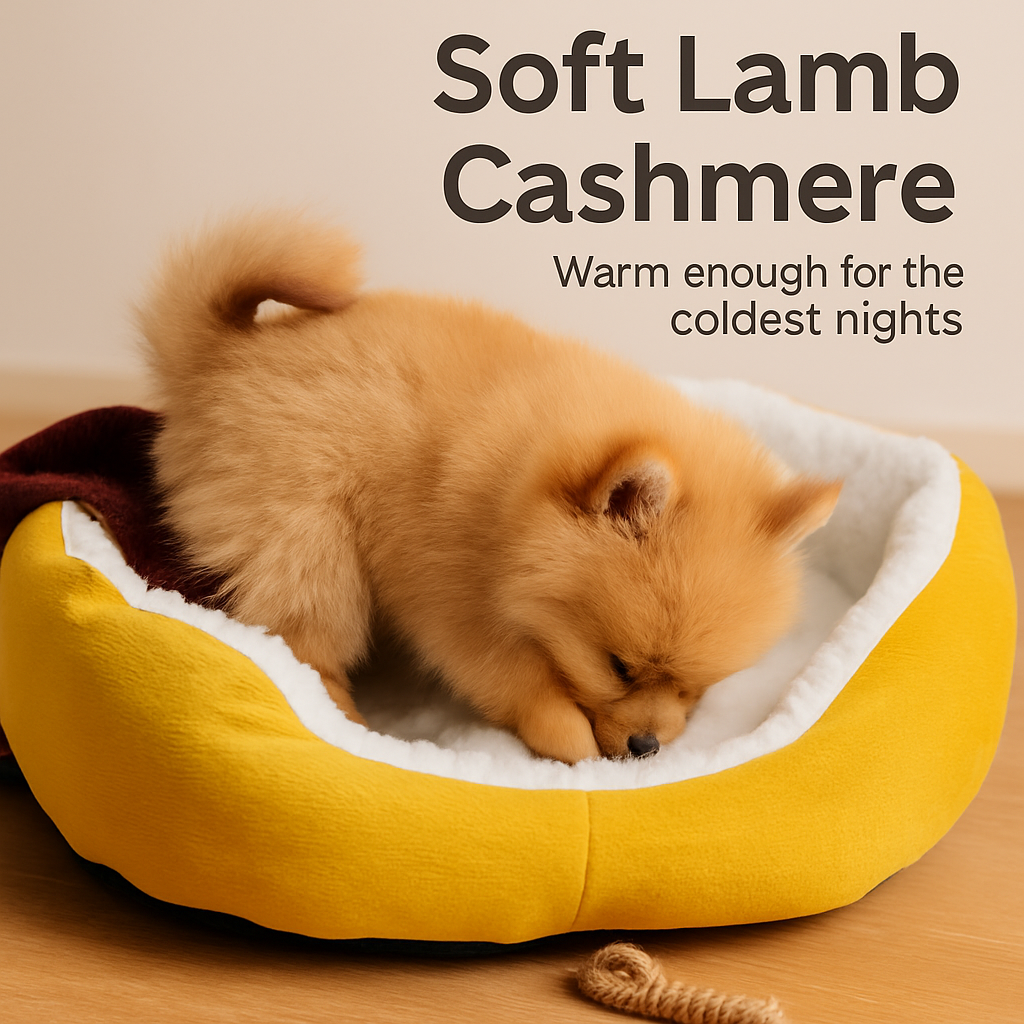 Pet Dog Bed: Soft Fleece Nest for Small Dogs | Purrfect Pet Kingdom