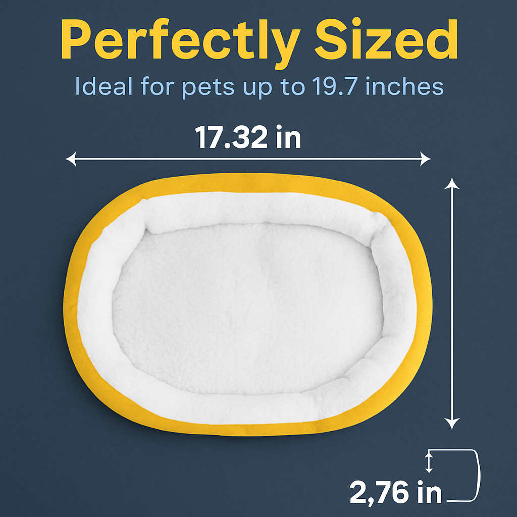 Pet Dog Bed: Soft Fleece Nest for Small Dogs | Purrfect Pet Kingdom