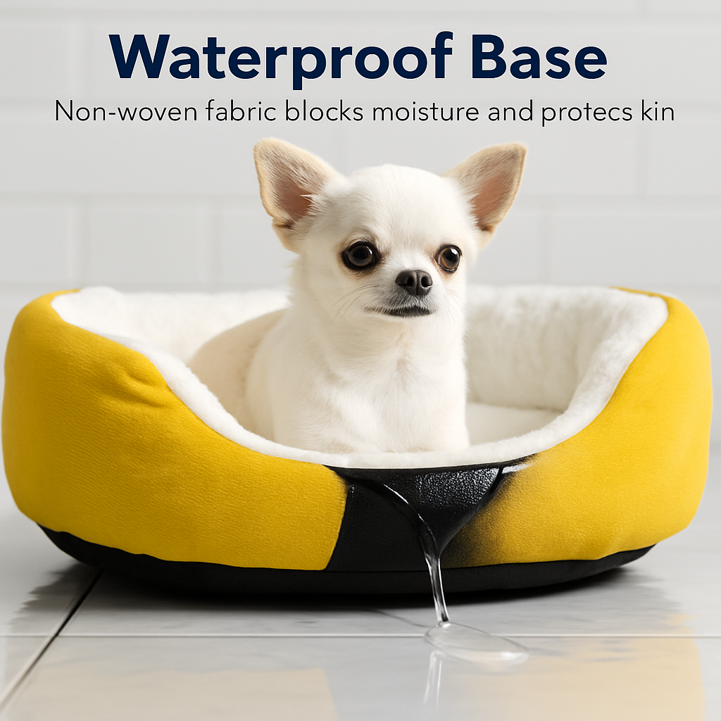 Pet Dog Bed: Soft Fleece Nest for Small Dogs | Purrfect Pet Kingdom
