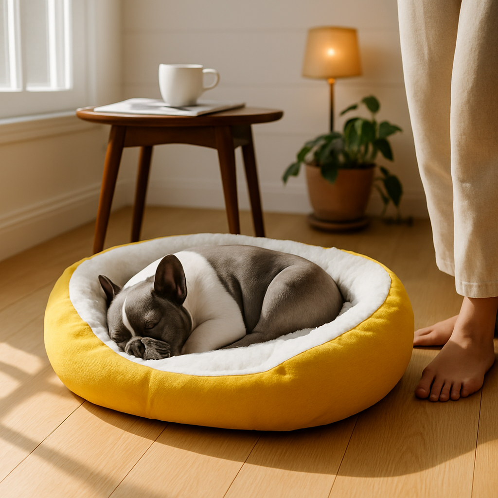 Pet Dog Bed: Soft Fleece Nest for Small Dogs | Purrfect Pet Kingdom