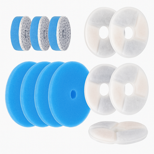 Cat Water Fountain Filters Replacement Carbon Pods 4-Pack - Main Feature View | Majestic Pet Kingdom