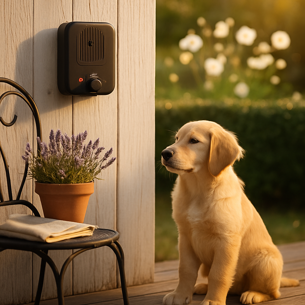 Ultrasonic Anti-barking Device for Indoor/Outdoor Dog Bark Control - Majestic Pet Kingdom