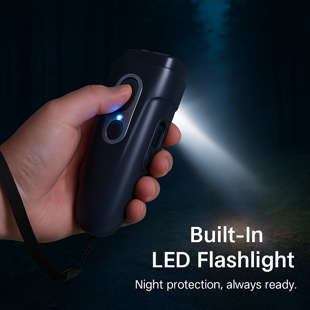 Ultrasonic Bark Deterrent for Dogs with LED Light - Majestic Pet Kingdom