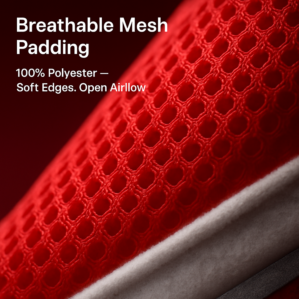 Pet Mesh Harness and Leash Set with Reflective Chest Strap