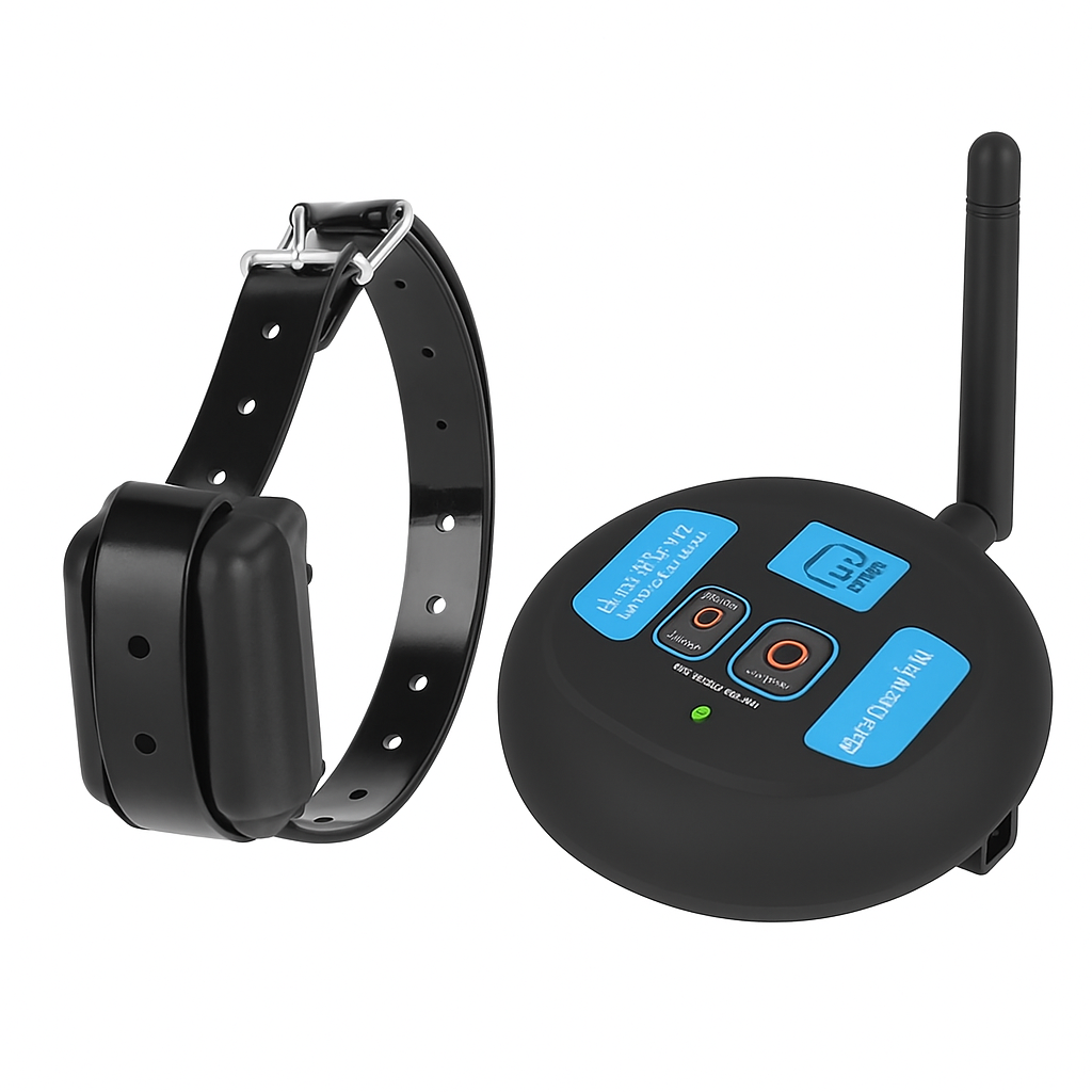 Wireless Electric Dog Fence System and Training Collar