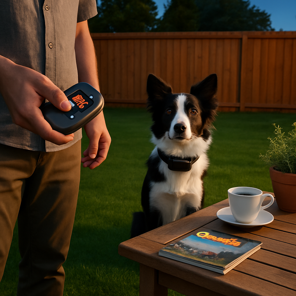 Radius Dog Training Collar with Wireless Fence