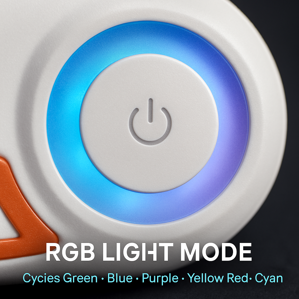 Retractable Dog Leash with LED Light and RGB Glow - Majestic Pet Kingdom