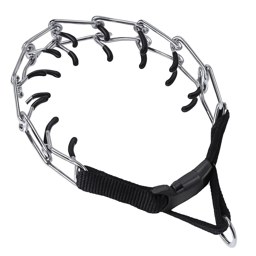 Adjustable Dog Choke Collar for Training - Safe Pinch Fit
