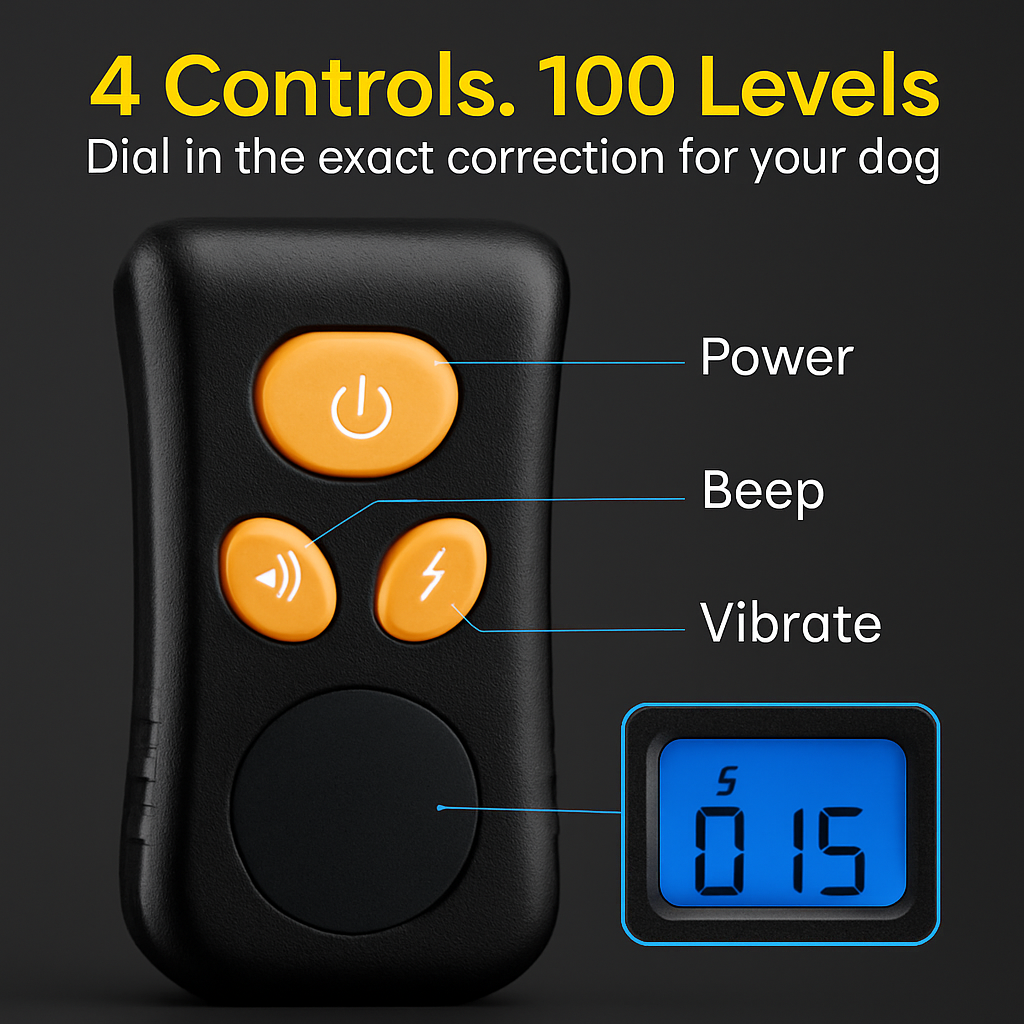 Dog Training Collar Waterproof Receiver for Dogs - Majestic Pet Kingdom