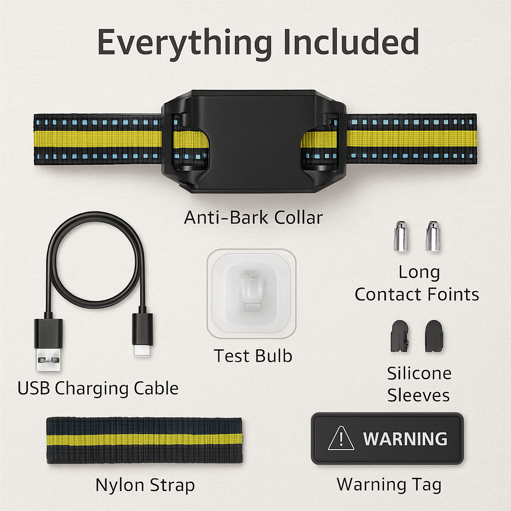 Dog Bark Collar with Beep, Vibration and Static - Majestic Pet Kingdom