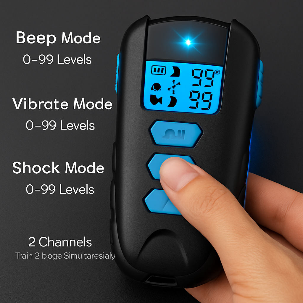 Dog Training Collar with Remote Control for Dogs