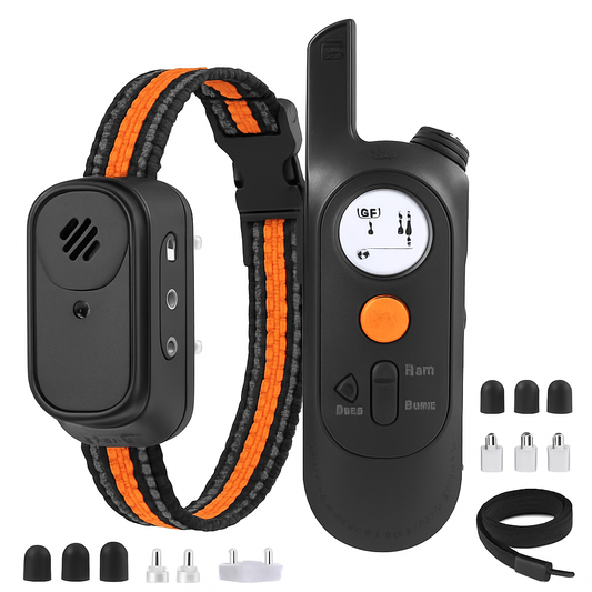Dog Training Collar IP65 Waterproof with 3 Channels - Majestic Pet Kingdom