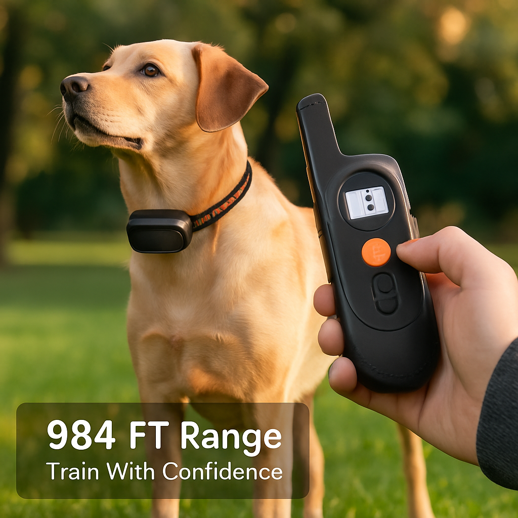 Dog Training Collar IP65 Waterproof with 3 Channels - Majestic Pet Kingdom