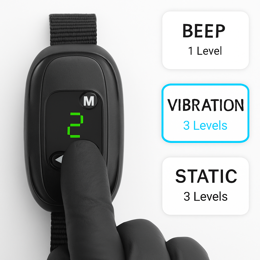 GPS Wireless Dog Fence Collar for All Dog Sizes