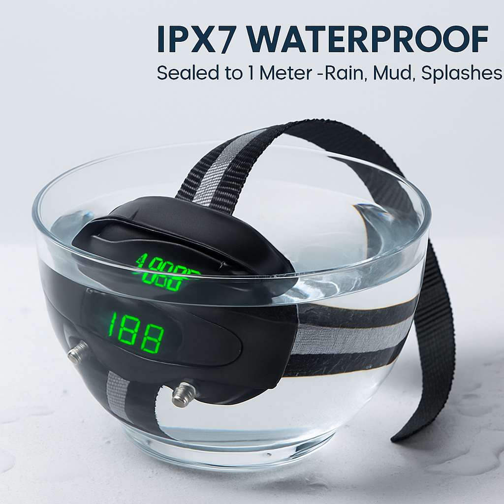 GPS Wireless Dog Fence Collar for All Dog Sizes
