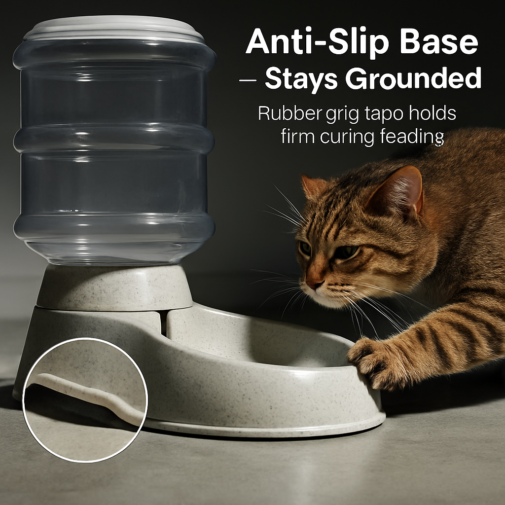 Pet Water Dispenser for Gravity Refill System