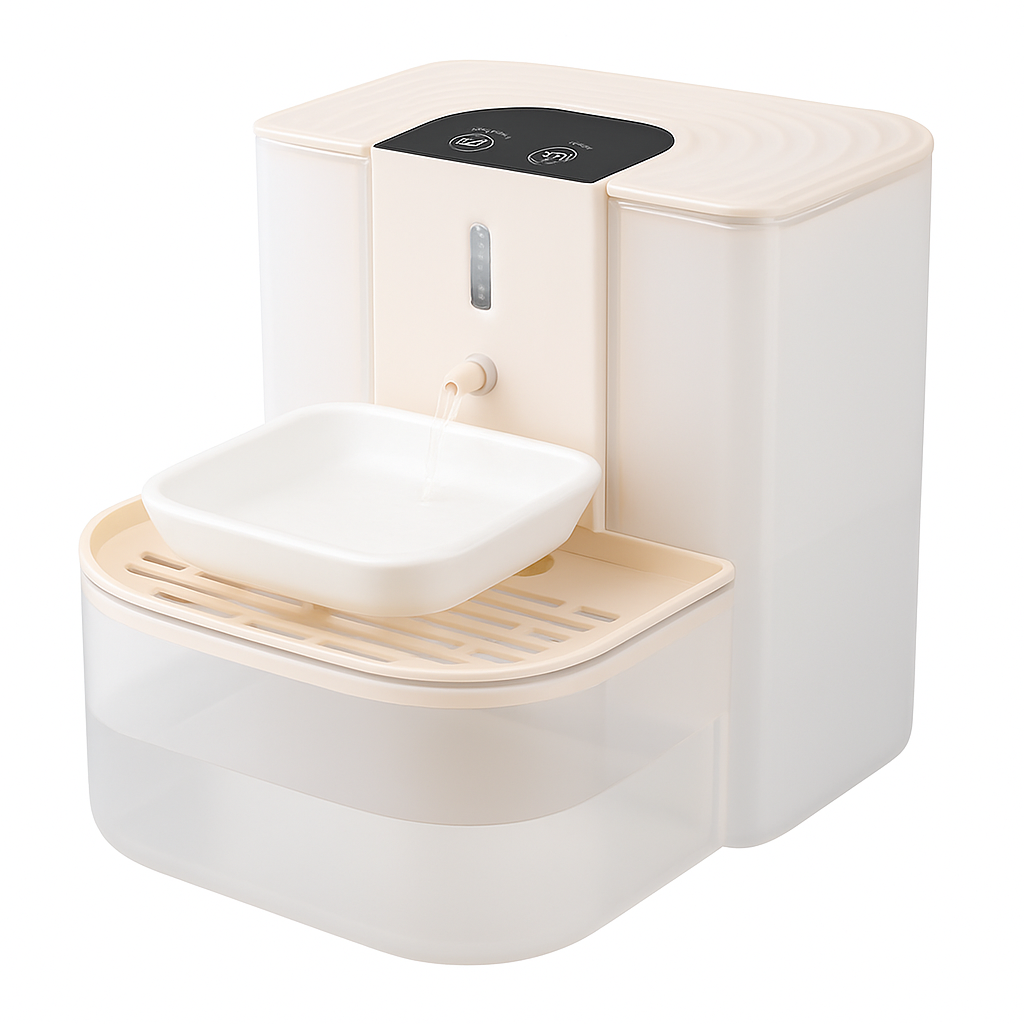 Smart Pet Water Fountain Automatic Cat Water Dispenser 4.5L Cordless Rechargeable Dog Water Fountain Self-Refill with 3 Adjustable Volume 3 Time Inter - Majestic Pet Kingdom