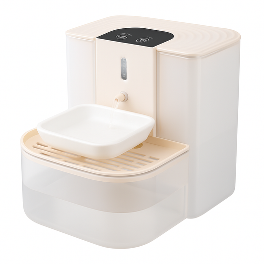 Smart Pet Water Fountain Automatic Cat Water Dispenser 4.5L Cordless Rechargeable Dog Water Fountain Self-Refill with 3 Adjustable Volume 3 Time Inter - Majestic Pet Kingdom