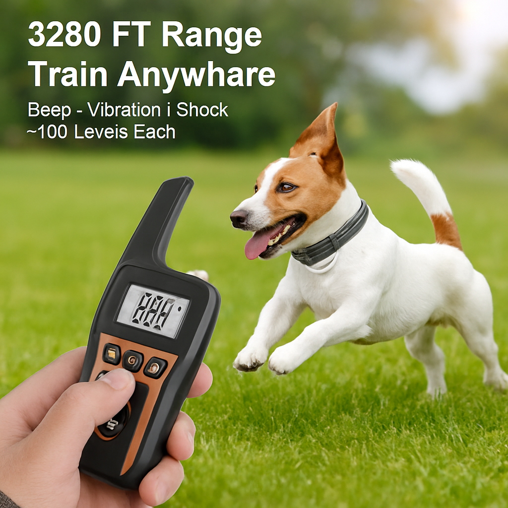Dog Training Collar Receiver - Safe, Gentle Training Aid - Majestic Pet Kingdom