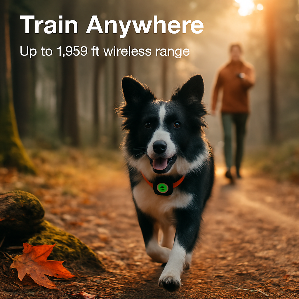 Waterproof Dog Training Collar with Receiver and Beep - Majestic Pet Kingdom