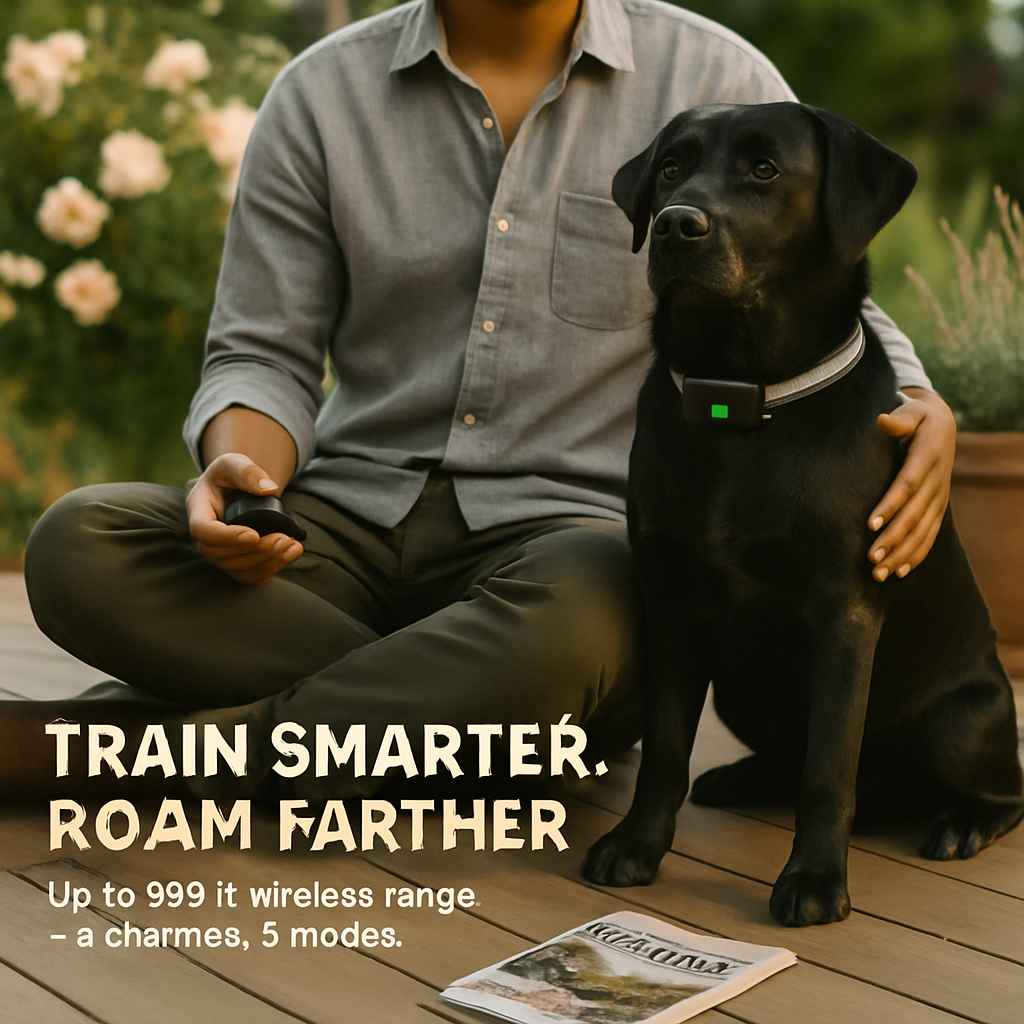 Wireless Dog Fence & Training Collar Pro