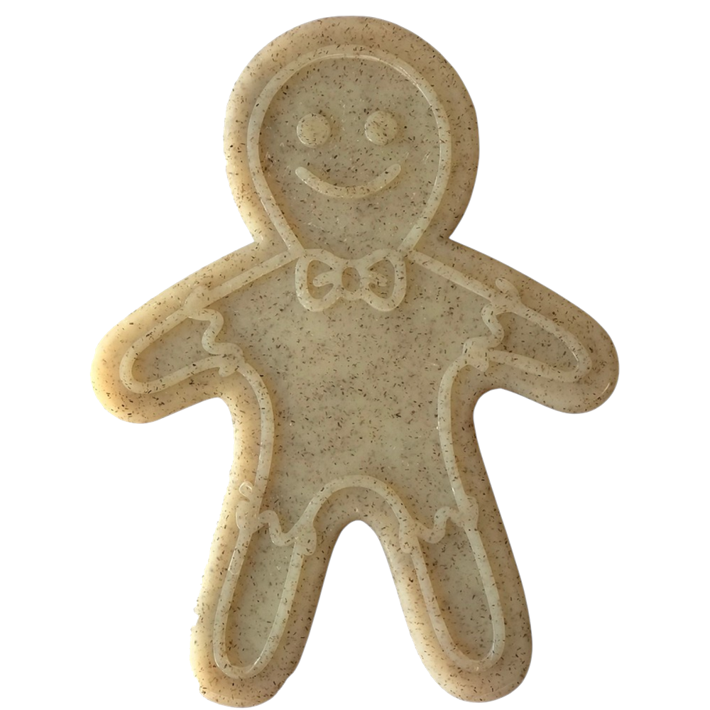 Gingerbread Man Nylon Dog Chew Toy for Aggressive Chewers |