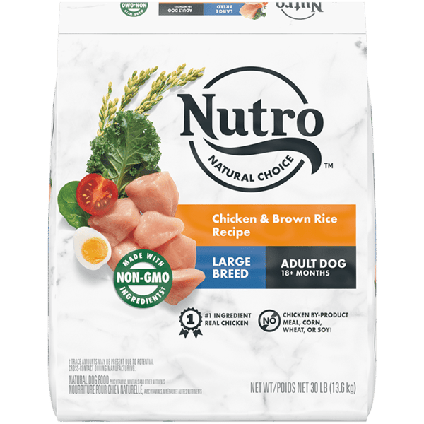 Dog Food Nutro Natural Choice Large Breed Chicken Rice 30lb