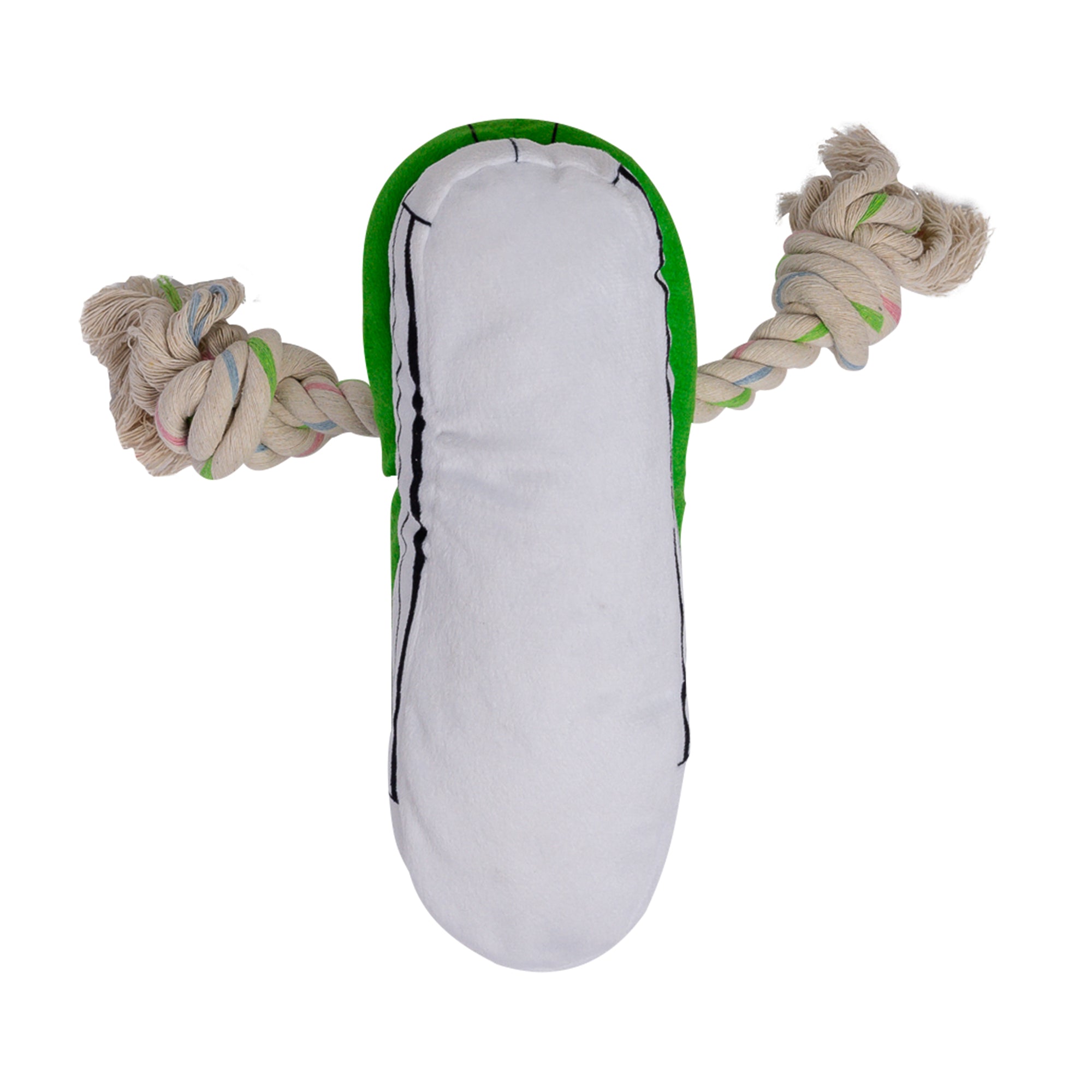 Squeaky Plush Sneaker Dog Toy with Treat Pocket