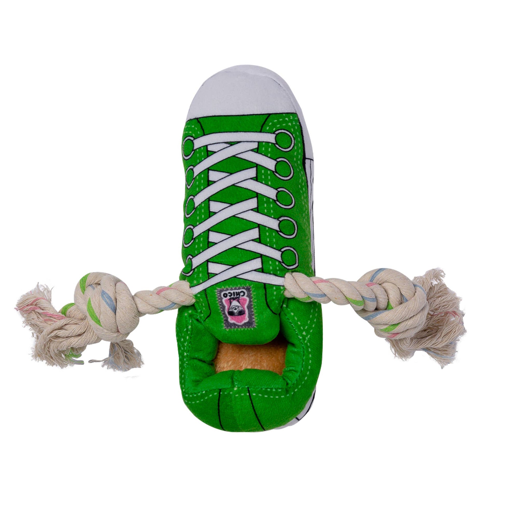 Dog Plush Toy Squeaky Sneaker Treat - Boredom Mental Relief - Majestic Pet Kingdom