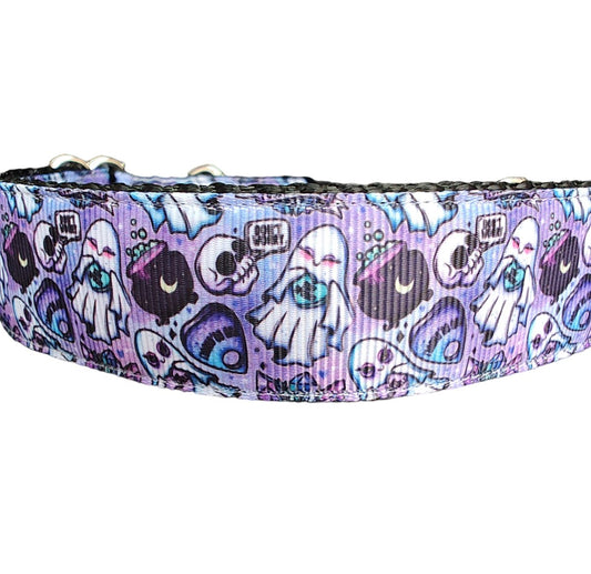 Dog Collar Halloween Ghouls Night Spooky Party Holiday Nylon Band