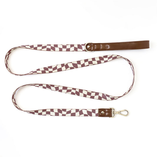 Dog Leash Hershey Chocolate Brown Padded Handle Walking Lead