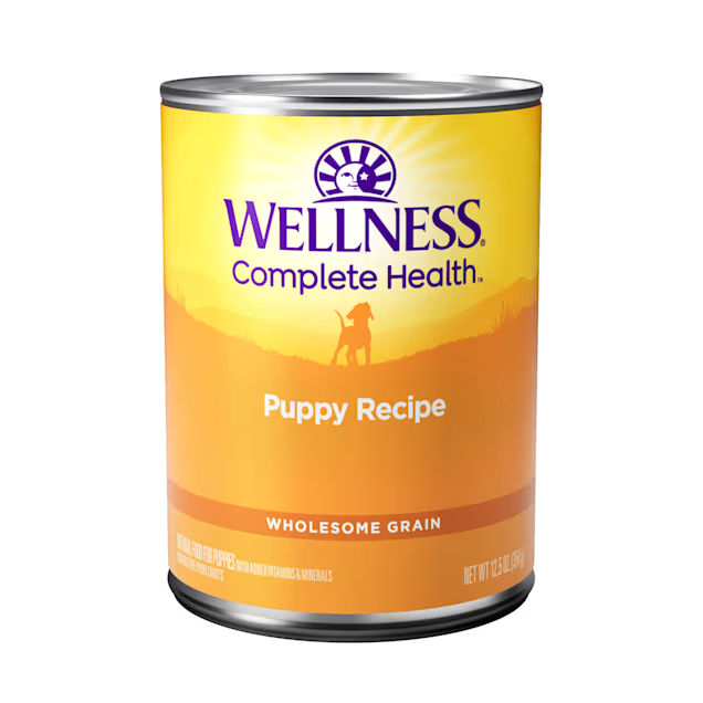 Wellness Puppy Chicken and Salmon Wet Dog Food (12.5oz) - Majestic Pet Kingdom