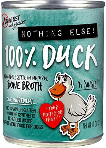 Against The Grain All Life Stages Nothing Else! 100% Duck Wet Dog Food (11oz) - Majestic Pet Kingdom
