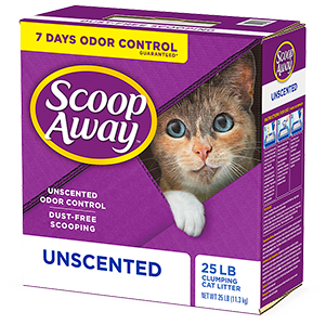 Cat Litter Scoop Away Unscented Complete Performance 25lb Bag - Main Feature View | Majestic Pet Kingdom
