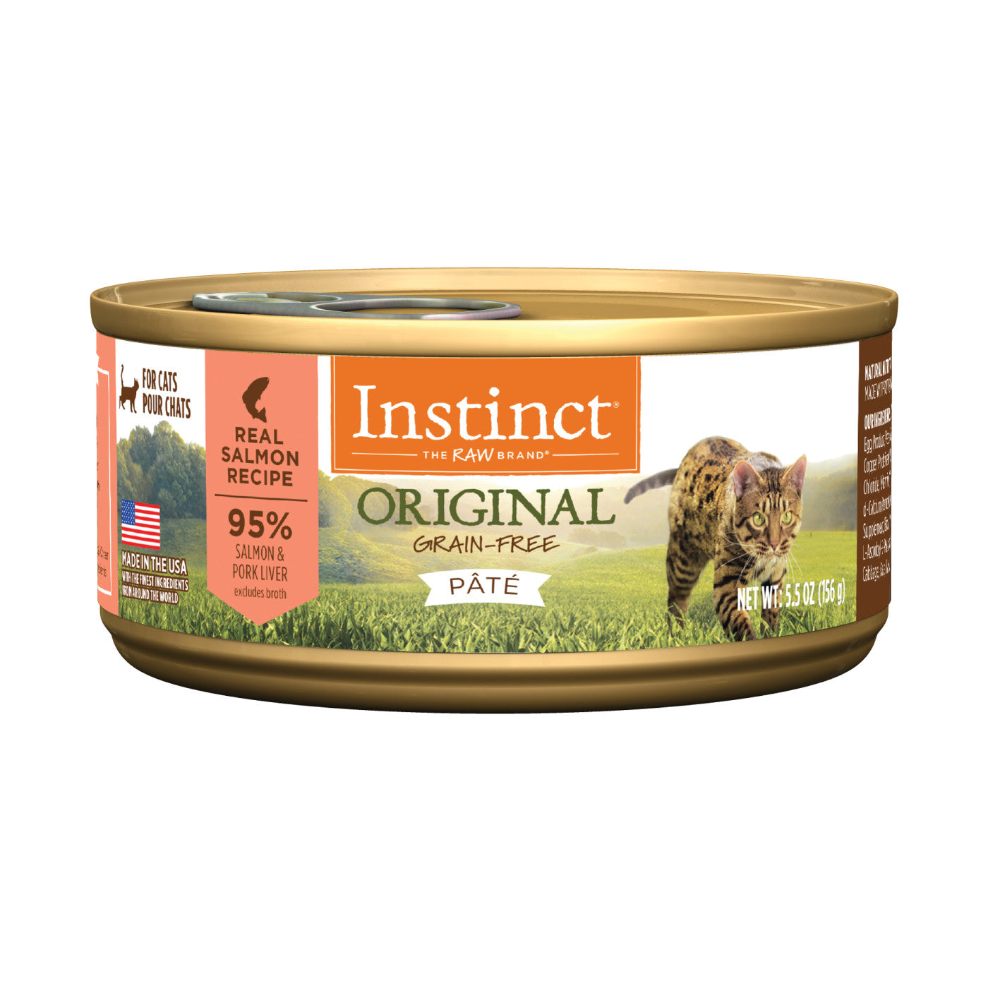 Instinct Original Adult Salmon Wet Cat Food (3oz) - Majestic Pet Kingdom