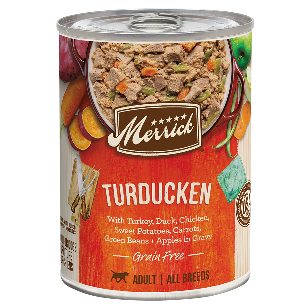 Merrick Grain Free Turducken Wet Dog Food (12.7oz) - Majestic Pet Kingdom