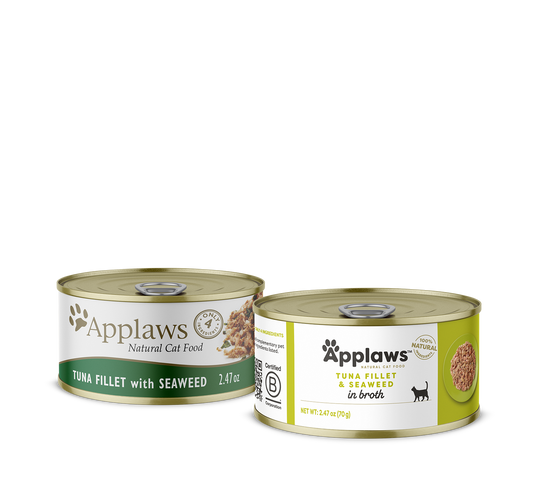 Applaws Adult Tuna and Seaweed Wet Cat Food (2.47oz) - Majestic Pet Kingdom
