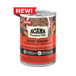 Acana Adult Grain Free Pate Beef Wet Dog Food (12.8oz) - Majestic Pet Kingdom