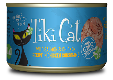Tikicat All Life Stages Napili Luau Salmon and Chicken (2.8oz) - Majestic Pet Kingdom