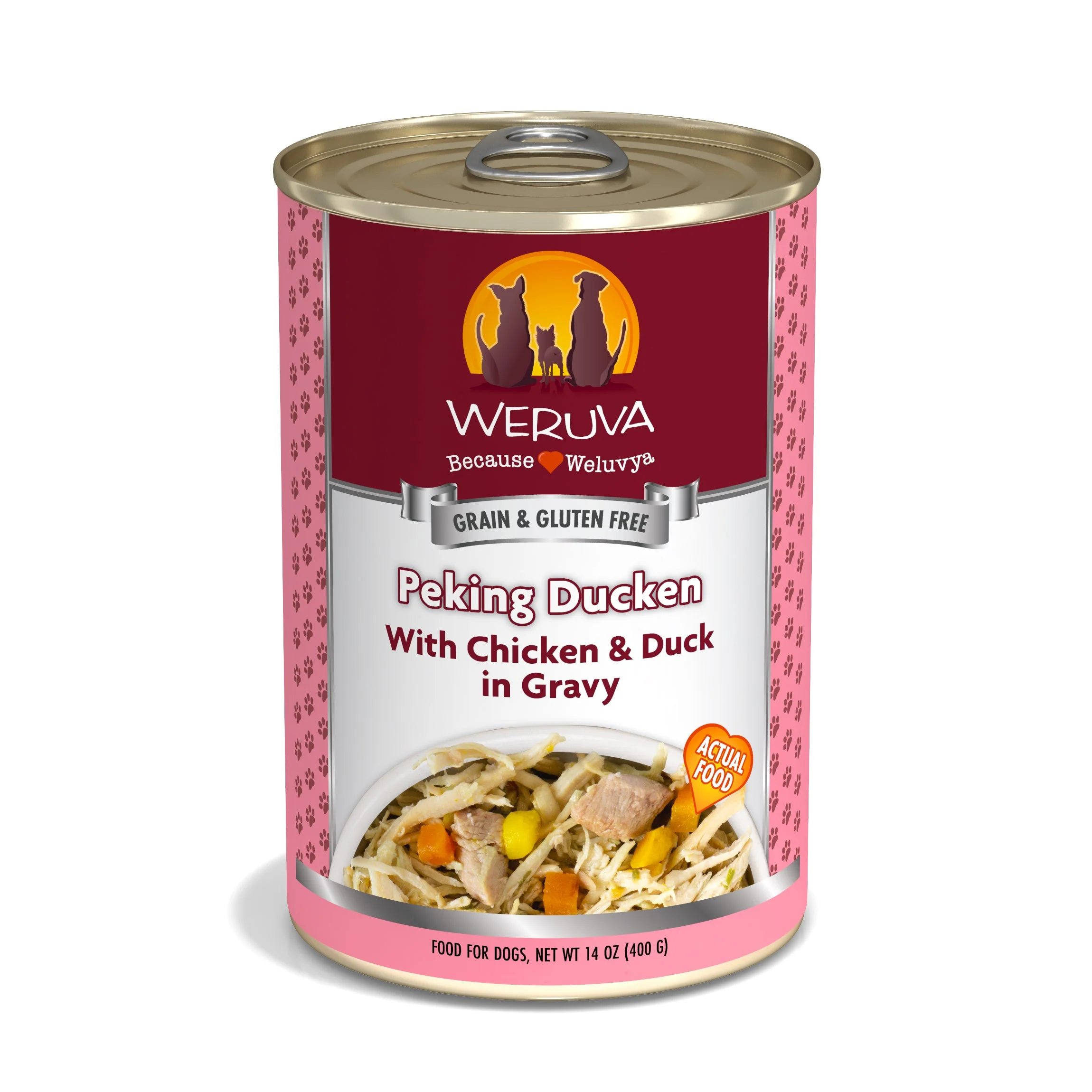 Weruva Peking Ducken Wet Dog Food (14oz) - Majestic Pet Kingdom