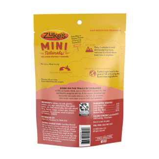 Dog Treats Zukes Mini Naturals Chicken Training Chews 6oz
