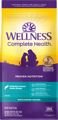 Wellness Complete Health Adult Whitefish and Sweet Potato Dog Food