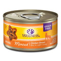 Wellness Complete Health Adult Minced Chicken Entree Wet Cat Food (5.5oz) - Majestic Pet Kingdom